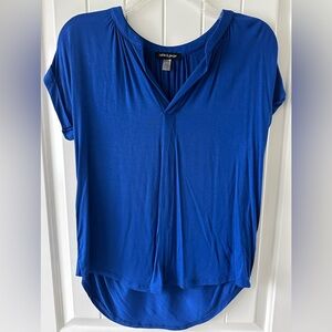 Cable & Gauge Royal Blue Short Sleeve Top